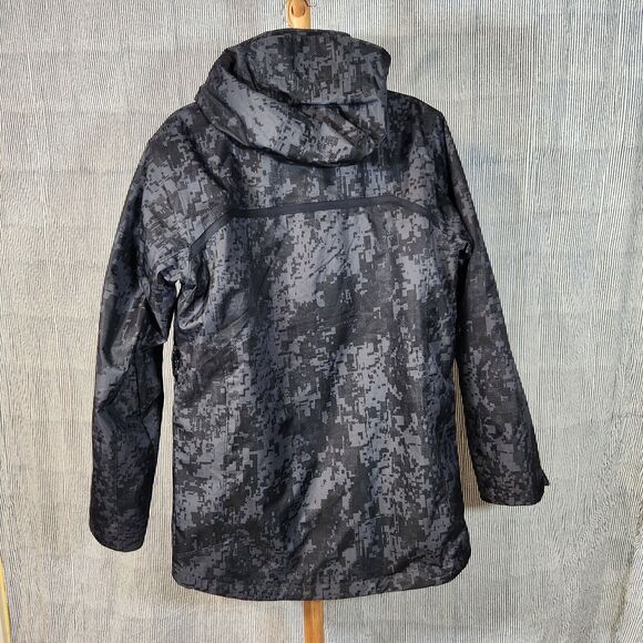 Columbia Nordic Point II $230 Small Gray Camo Omni-Heat 3-in-1 Interchange Coat - Picture 6 of 13